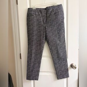Ann Taylor LOFT Black and White Pants